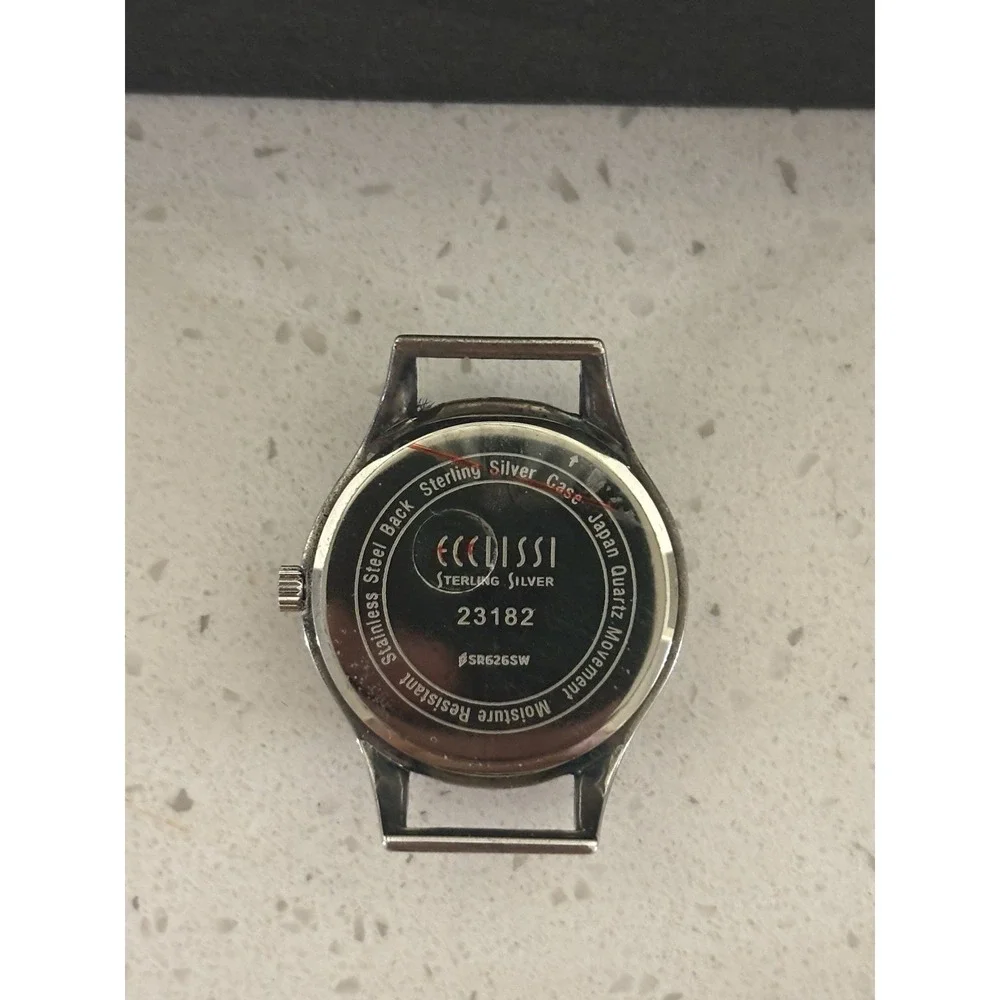 Ecclissi Sterling Silver Watch Women's With 10 Bands